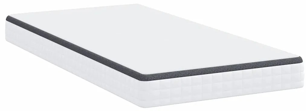 vidaXL Στρώμα Λευκό και Γκρι 90 x 190 cm Σαμπρέλα Bonell
