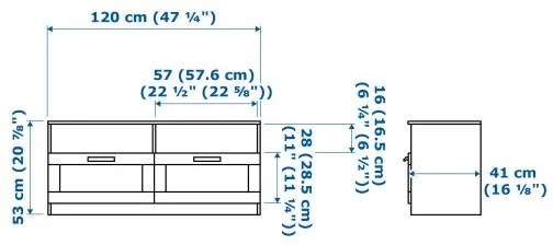 BRIMNES έπιπλο TV 503.376.98