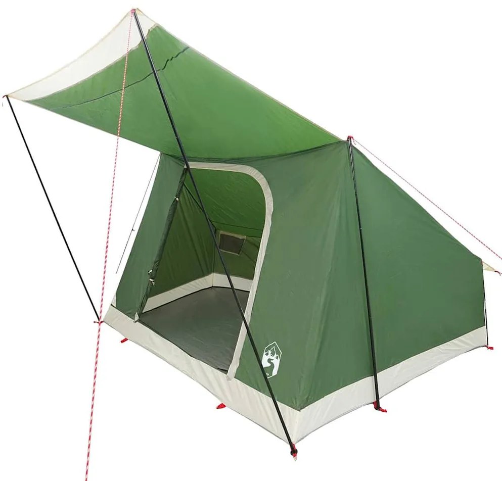 vidaXL Σκηνή Camping Πράσινο 282 x 225 x 154 εκ Πολυεστέρας