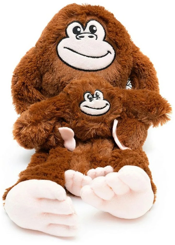 Βελούδινο Ζωάκι για Σκύλους Gloria Miza Καφέ πολυεστέρας πολυπροπυλένιο Μαϊμού