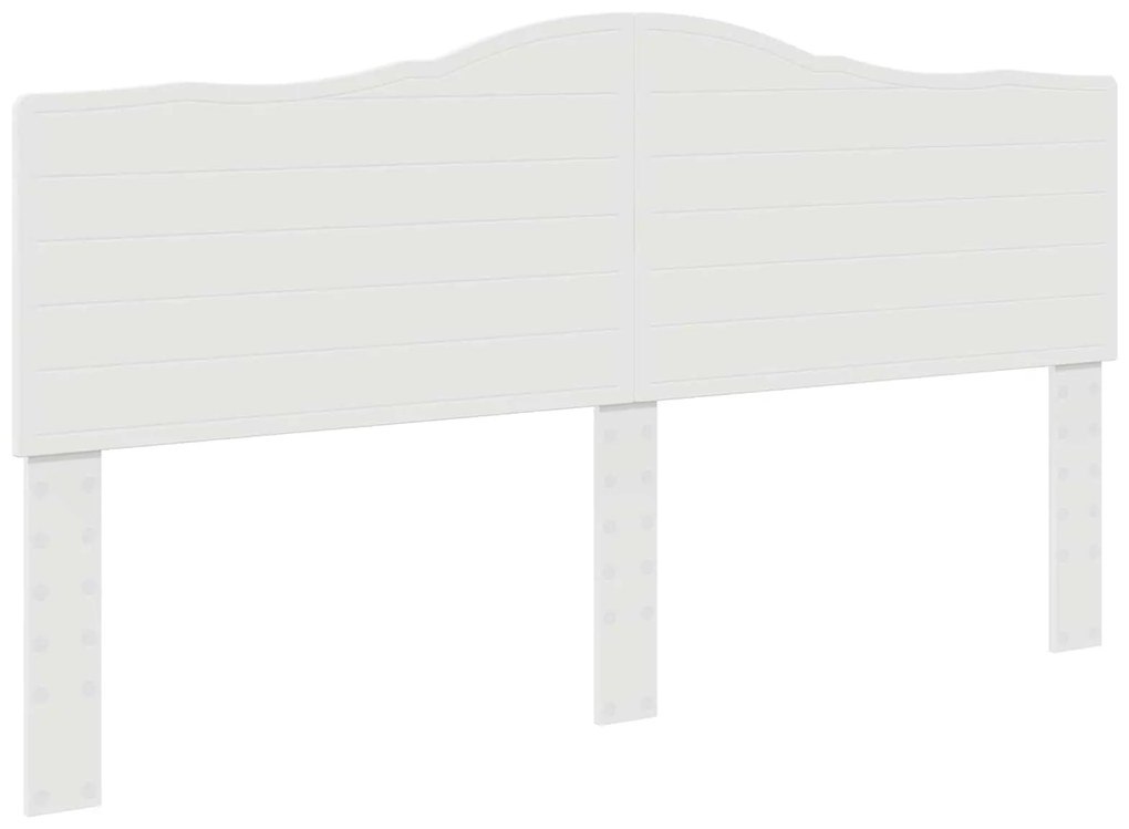 vidaXL Σκελετός Κρεβατιού Λευκό 200 x 200 cm Στερεά ξυλεία πεύκου