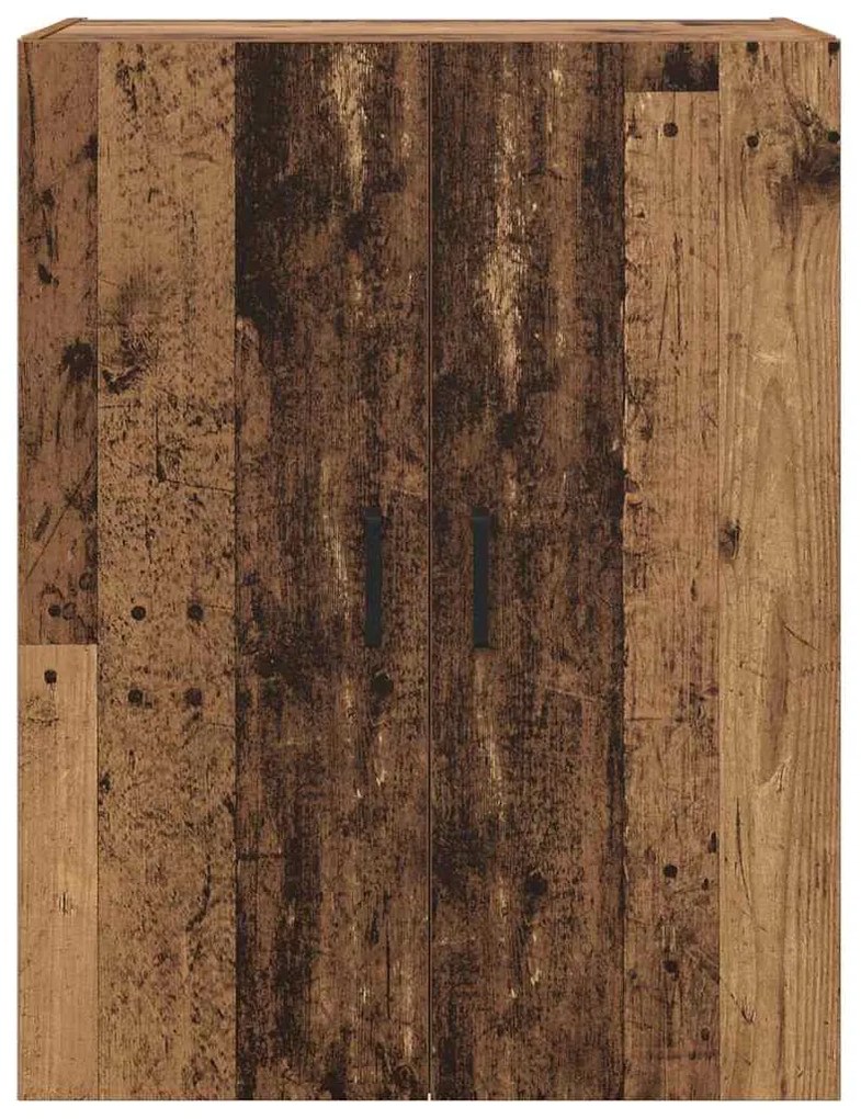 vidaXL Ντουλάπα Τοίχου Επιτοίχιο Παλιό ξύλο 69,5 x 34 x 90 εκ.