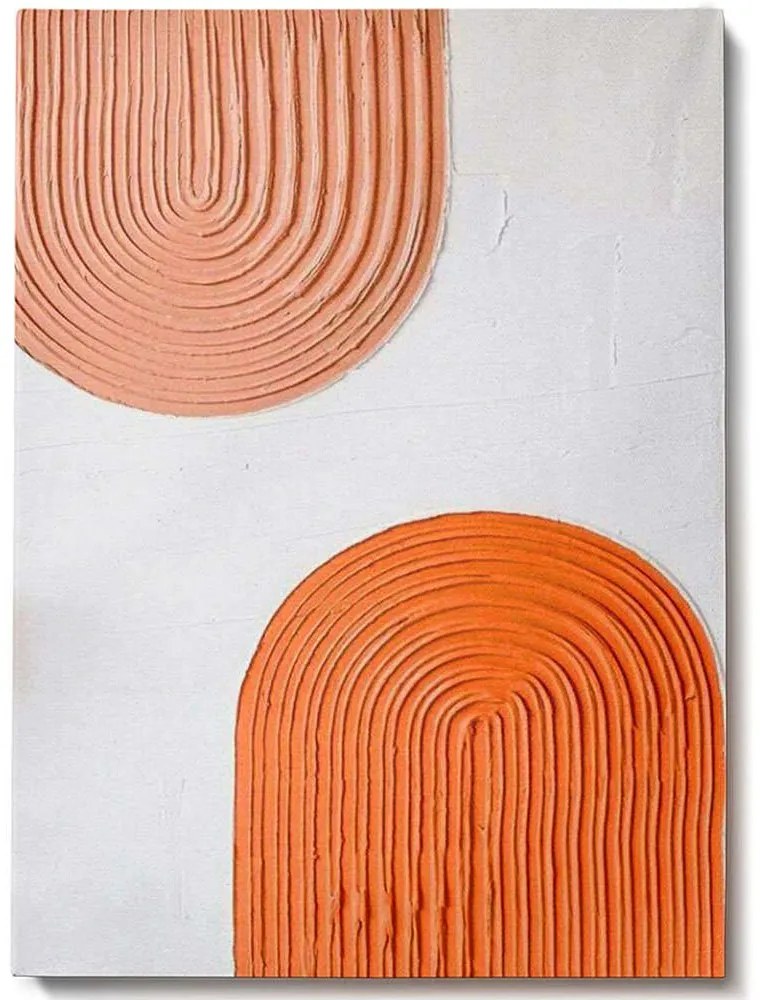 Πίνακας Καμβάς 3D 112RGN1146 70x100cm Multi Wallity Κάθετοι Wood, Canvas