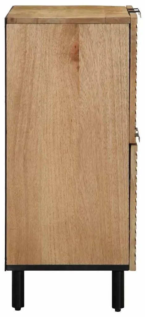 Sideboard καφέ 60x33x75 cm μασίφ ξύλο Mango - Καφέ