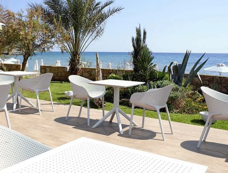 ΤΡΑΠΕΖΙ ΠΟΛ/ΝΙΟΥ 70X70X74εκ. DOVE GREY