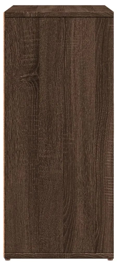 vidaXL Βοηθητικό Ντουλάπι Καφέ Δρυς 60x31x70εκ. από Επεξεργασμένο Ξύλο