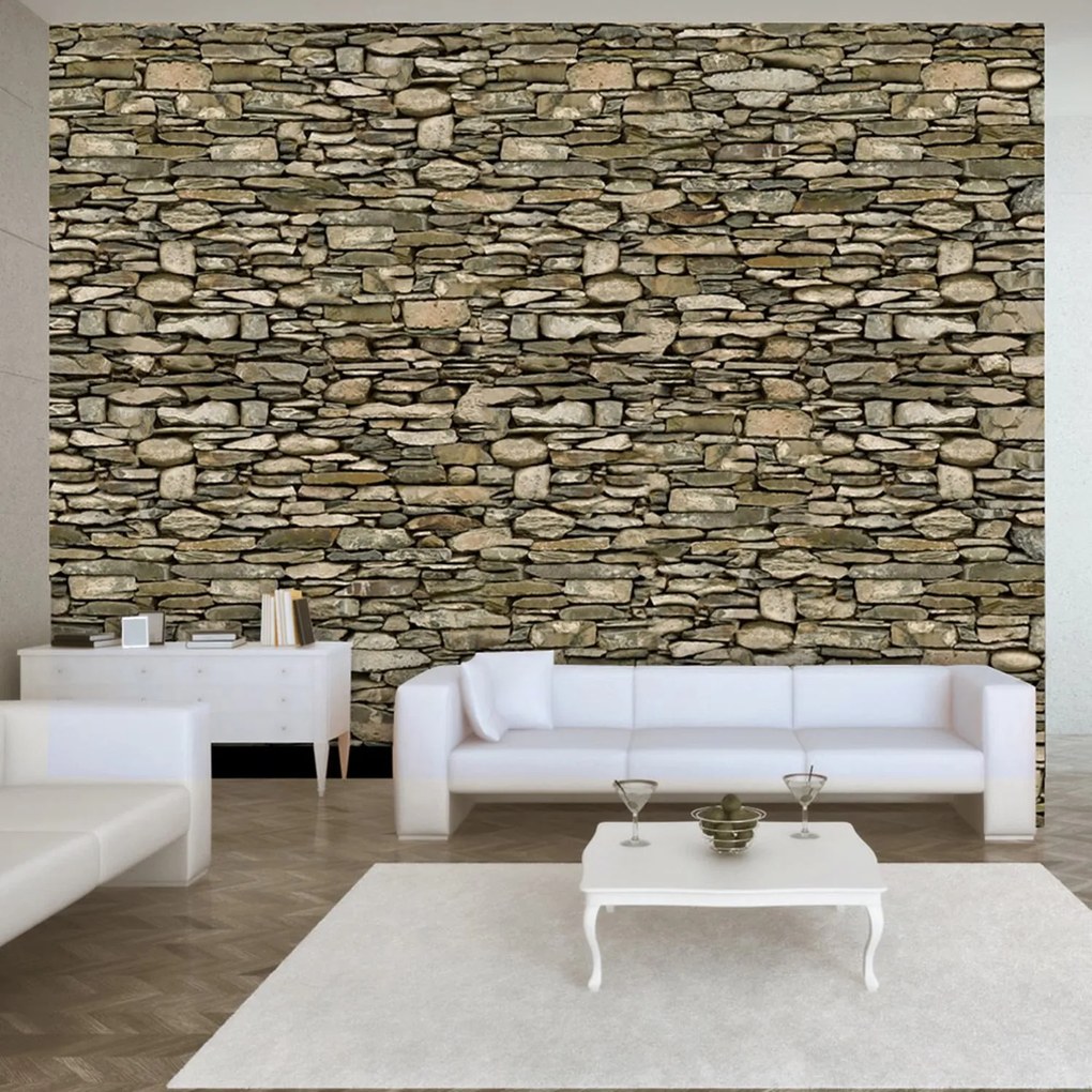 Φωτοταπετσαρία - Stone wall 100x70