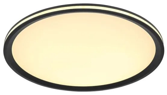 Πλαφονιέρα Φωτιστικό Οροφής LED 39W Μαύρο Belissa 41588D1 Globo Lighting-41588D1-Μαύρο 41588D1