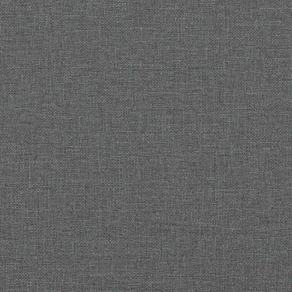 vidaXL Πολυθρόνα Ανακλινόμενη Σκούρο Γκρι Υφασμάτινη