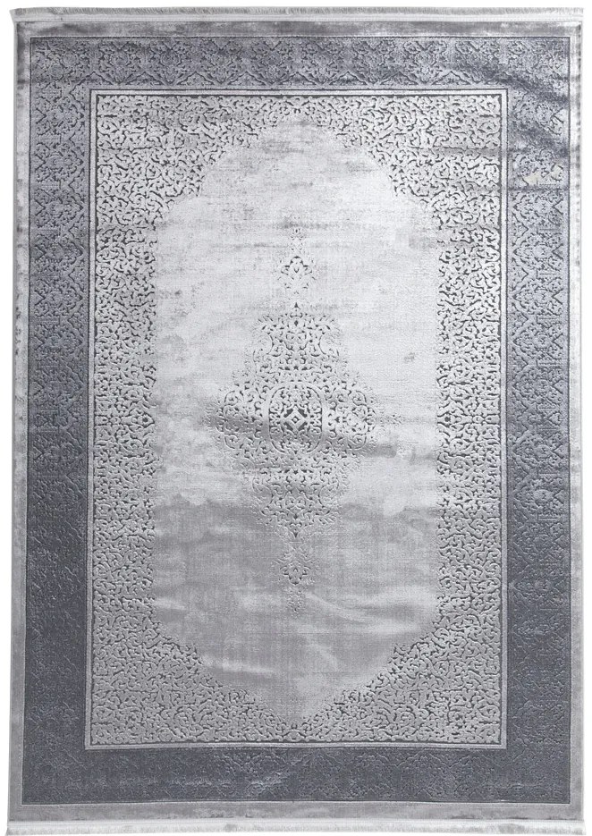 Χαλί Lotus Summer 2929 BLACK GREY Royal Carpet - 200 x 300 cm