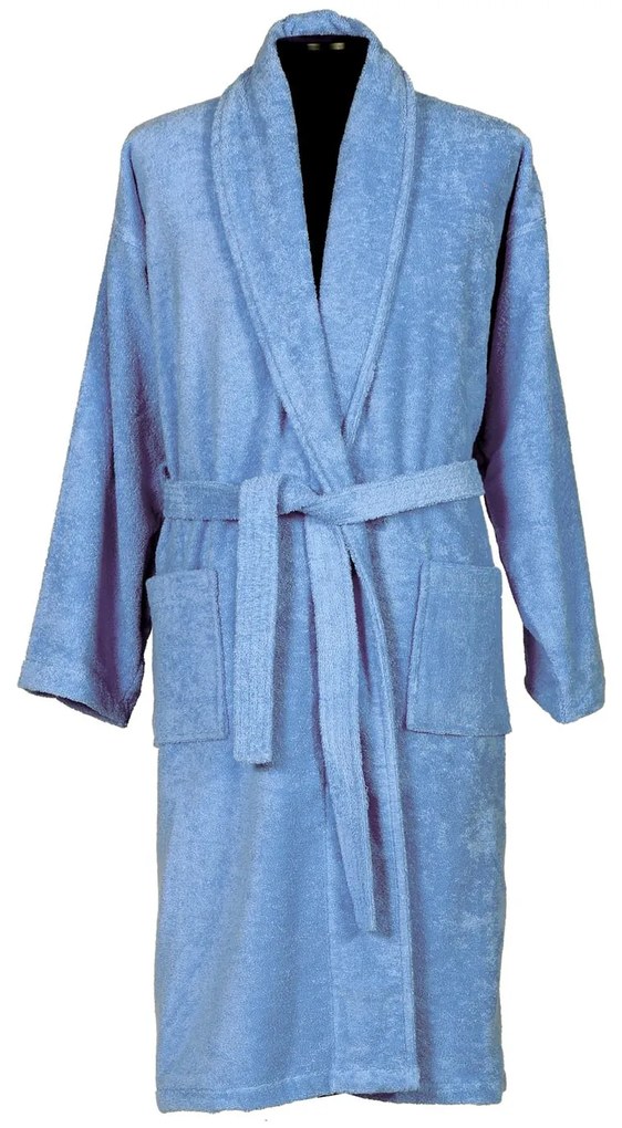 Μπουρνούζι με γιακά Status Blue XXL 5205495464459