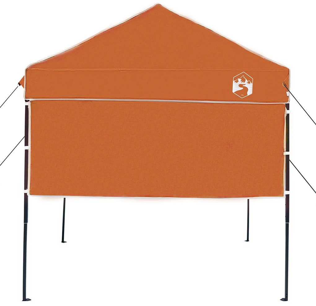 vidaXL Σκηνή Canopy Pop-up Πορτοκαλί 200 x 200 cm ύφασμα