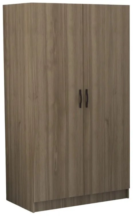 Megapap Ντουλάπα Ρούχων Victoria Δίφυλλη Καρυδί 100x60x181εκ.