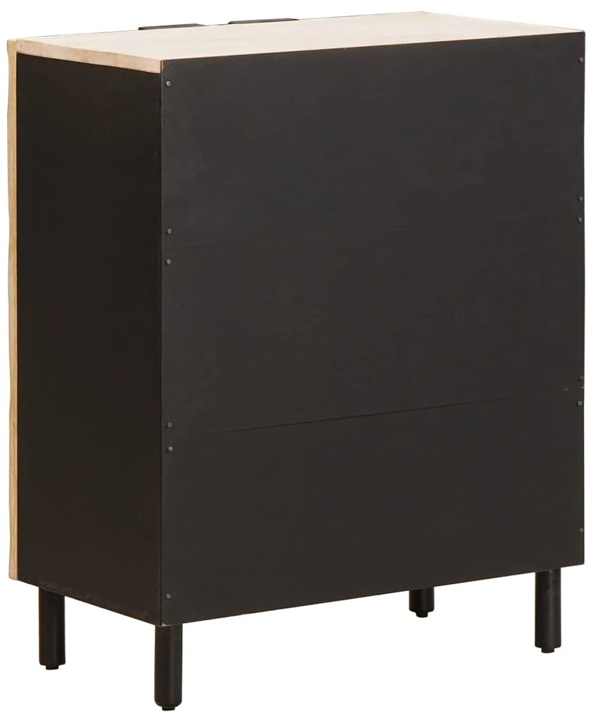 vidaXL Πλαϊνό γραφείο Λευκό Φινίρισμα Καθαρισμού 60 x 33,5 x 75 εκ.