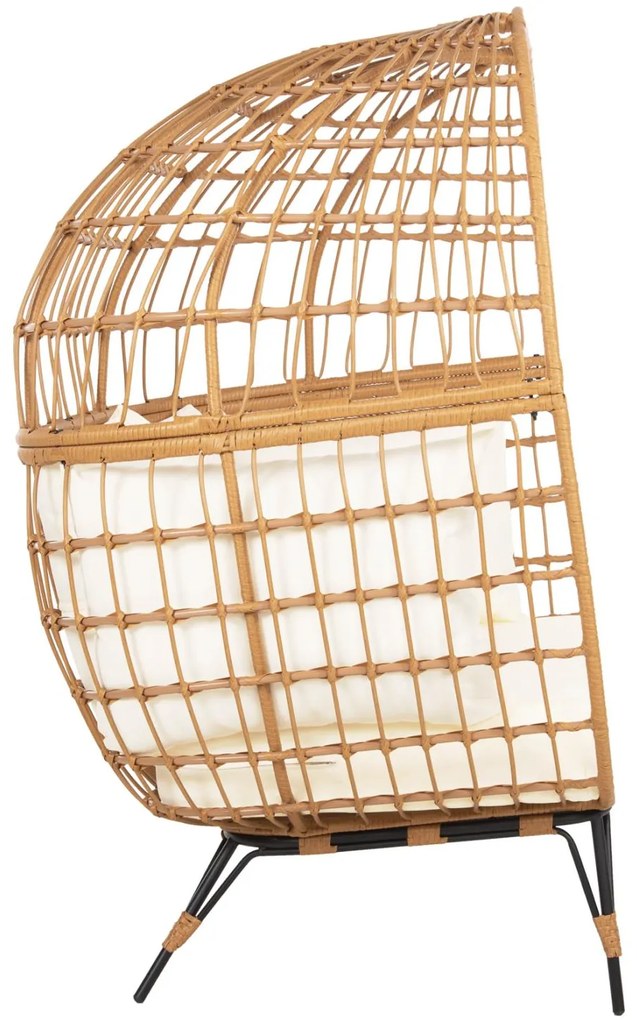 ΠΟΛΥΘΡΟΝΑ ΦΩΛΙΑ MIAMI 2 ΑΤΟΜΩΝ ΤΥΠΟΥ RATTAN 132.5x90x154Υεκ