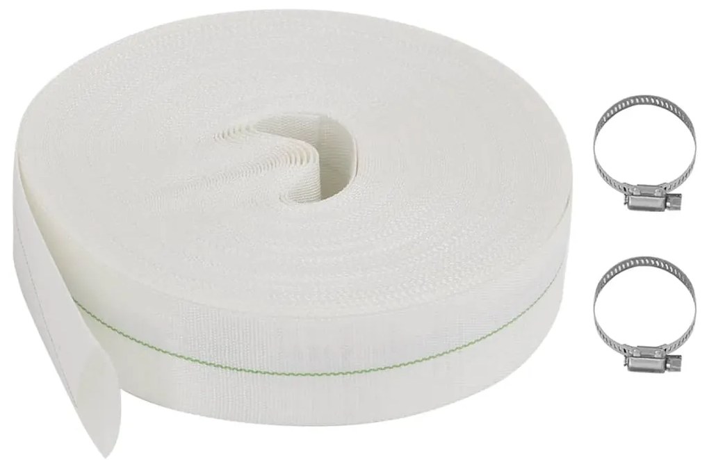 vidaXL Μάνικα Νερού Πλακέ 50 μ. 1,5&quot; από Πολυαιθυλένιο