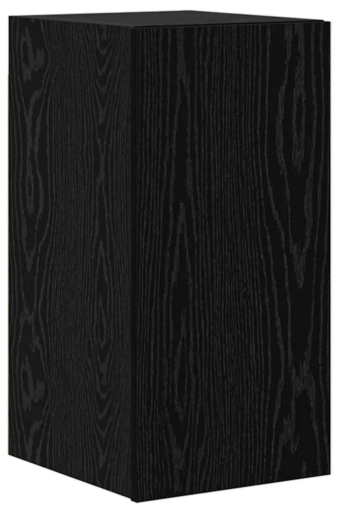 vidaXL Σετ επίπλου τηλεόρασης 9 pcs Μαύρη δρυς 100 x 30 x 30.5 εκ.