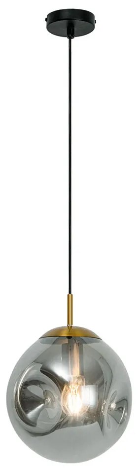 Φωτιστικό Οροφής Μονόφωτο Viokef Oscar Smoke 4253601