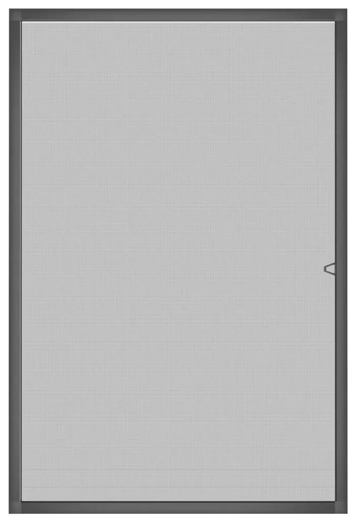 vidaXL Σήτα Εντόμων για Παράθυρα Ανθρακί 90 x 120 εκ.