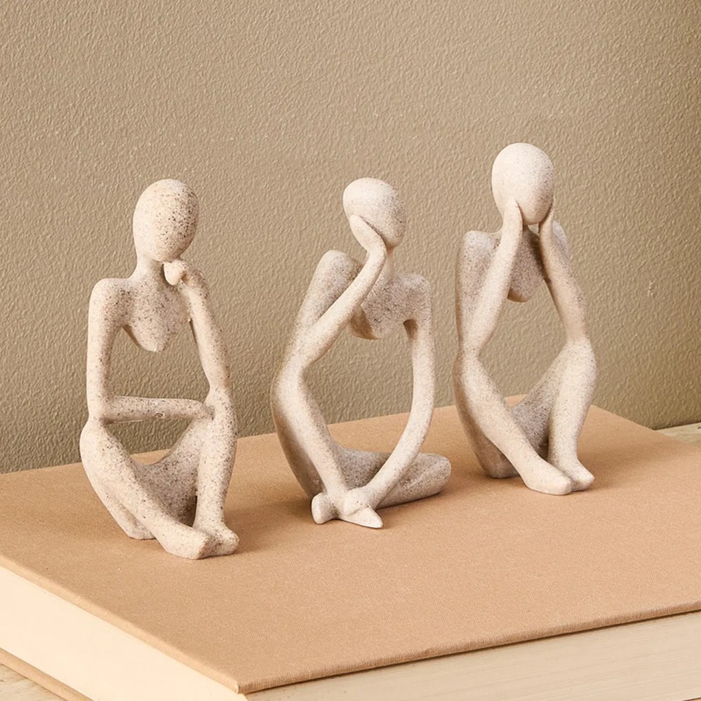 Διακοσμητικές Φιγούρες Άνθρωποι (Σετ 3τμχ) A-S Aby 211752