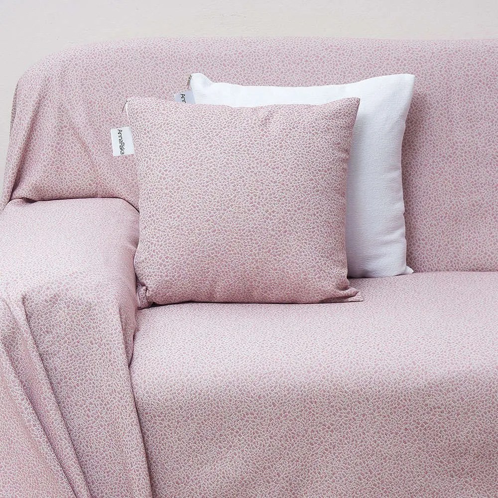 Μαξιλάρι Διακοσμητικό (Με Γέμιση) Des. 1554 Blush Pink Anna Riska 55X55 100% Cotton