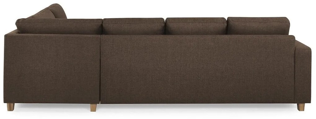 Γωνιακός Καναπές Scandinavian Choice C154, Δρυς, Καφέ, 254x194x82cm, Πόδια: Ξύλο | Epipla1.gr