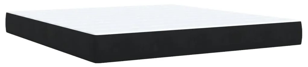 ΚΡΕΒΑΤΙ BOXSPRING ΜΕ ΣΤΡΩΜΑ ΜΑΥΡΟ 180X200 ΕΚ. ΒΕΛΟΥΔΙΝΟ 3288686