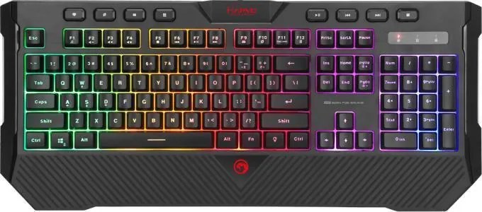 Marvo Scorpion K656 Gaming Πληκτρολόγιο με RGB φωτισμό (Αγγλικό US)