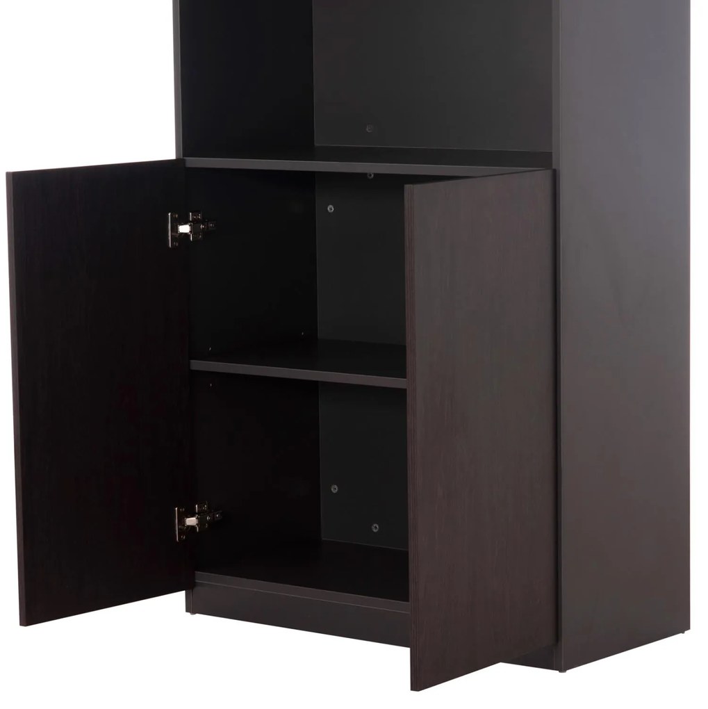Βιβλιοθήκη γραφείου επαγγελματική Rosewood 80Χ40Χ200 Υεκ. 80x40x200 εκ.