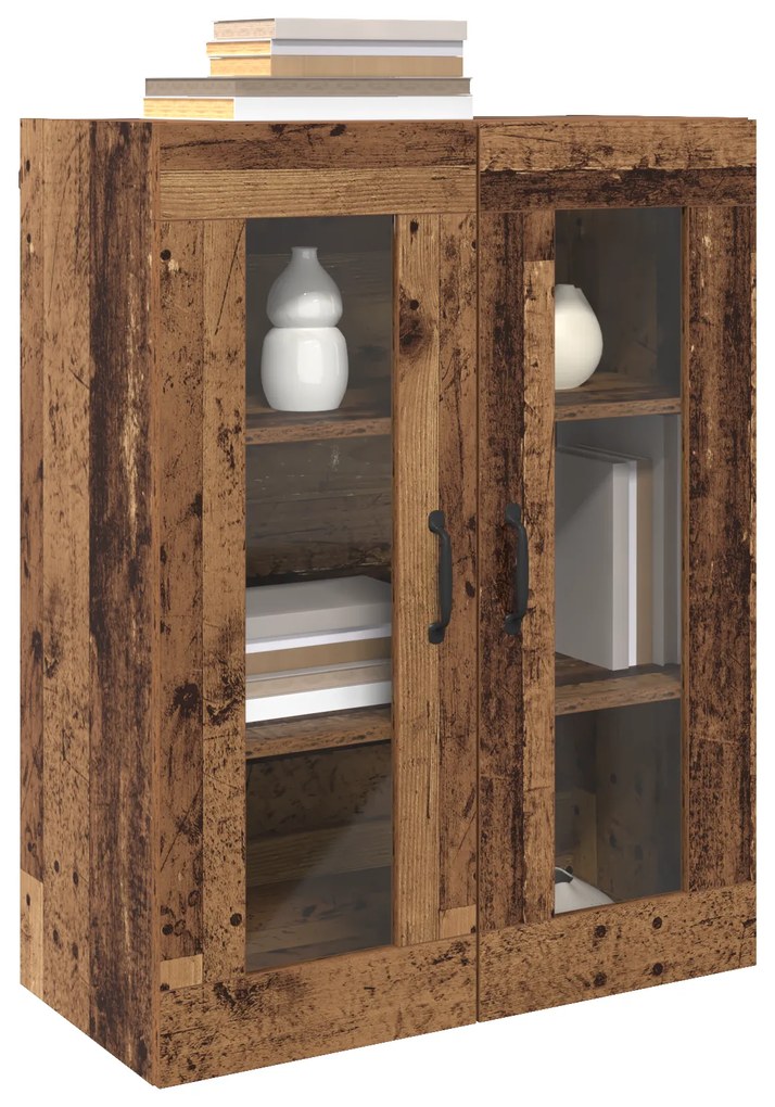 vidaXL Κρεμαστό Έπιπλο Τοίχου Επιτοίχιο Καφέ 69.5 x 34 x 90 εκ.