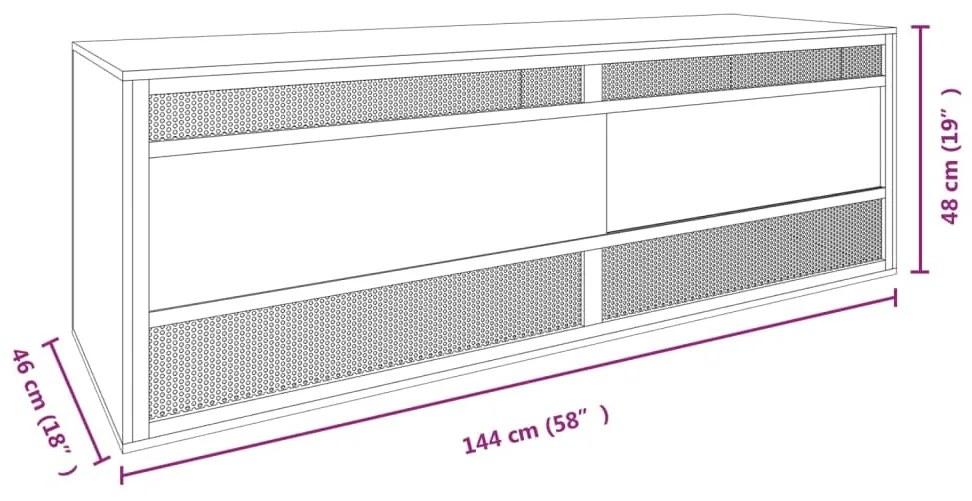 ΕΝΥΔΡΕΙΟ ΕΡΠΕΤΩΝ 144 X 46 X 48 ΕΚ. ΑΠΟ ΕΠΕΞΕΡΓΑΣΜΕΝΟ ΞΥΛΟ 170883