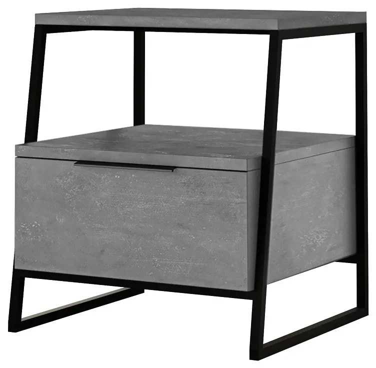 ΚΟΜΟΔΙΝΟ PAL MEGAPAP ΧΡΩΜΑ ΓΚΡΙ ΡΕΤΡΟ 45X40X50ΕΚ.