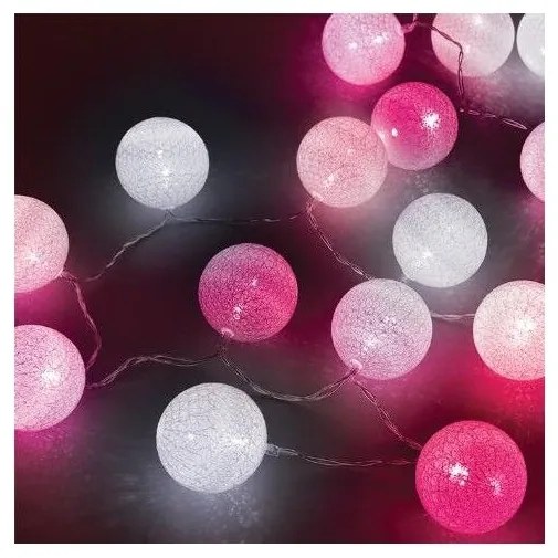 Λαμπάκια Σειρά 20 LED Πολύχρωμο 2,85m Cotton Balls Unicorn 27-00422 Panagoulas 27-00422 Πολύχρωμο