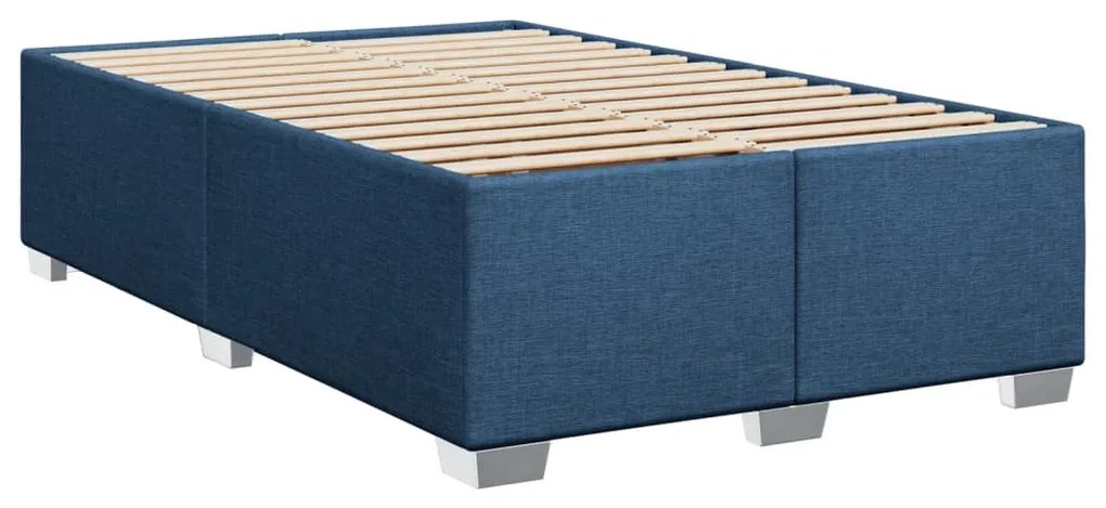 ΚΡΕΒΑΤΙ BOXSPRING ΜΕ ΣΤΡΩΜΑ ΜΠΛΕ 120X190 ΕΚ. ΥΦΑΣΜΑΤΙΝΟ 3290440