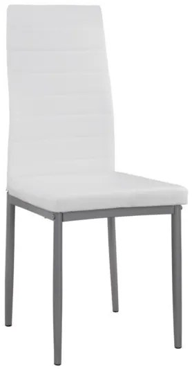ΚΑΡΕΚΛΑ ΜΕΤΑΛΛΙΚΗ LADY HM0037.11 ΛΕΥΚΟ PU ΜΕΤΑΛΛΙΚΟ ΣΚΕΛΕΤΟ K/D 40x48x95 εκ.