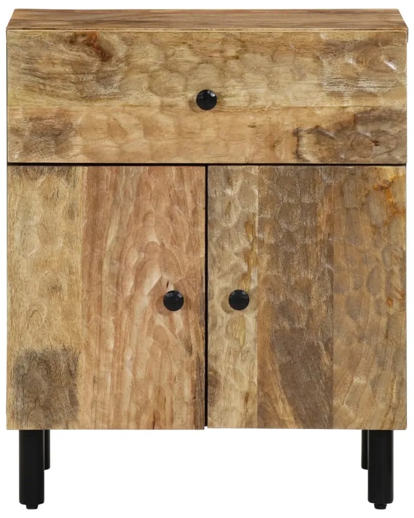 vidaXL Κομοδίνο 50 x 33 x 60 εκ. από Μασίφ Ξύλο Μάνγκο