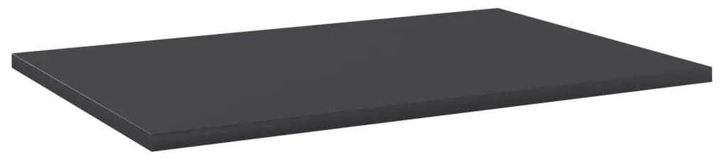 vidaXL Ράφια Βιβλιοθήκης 8 τεμ. Γκρι 60x40x1,5 εκ. από Μοριοσανίδα