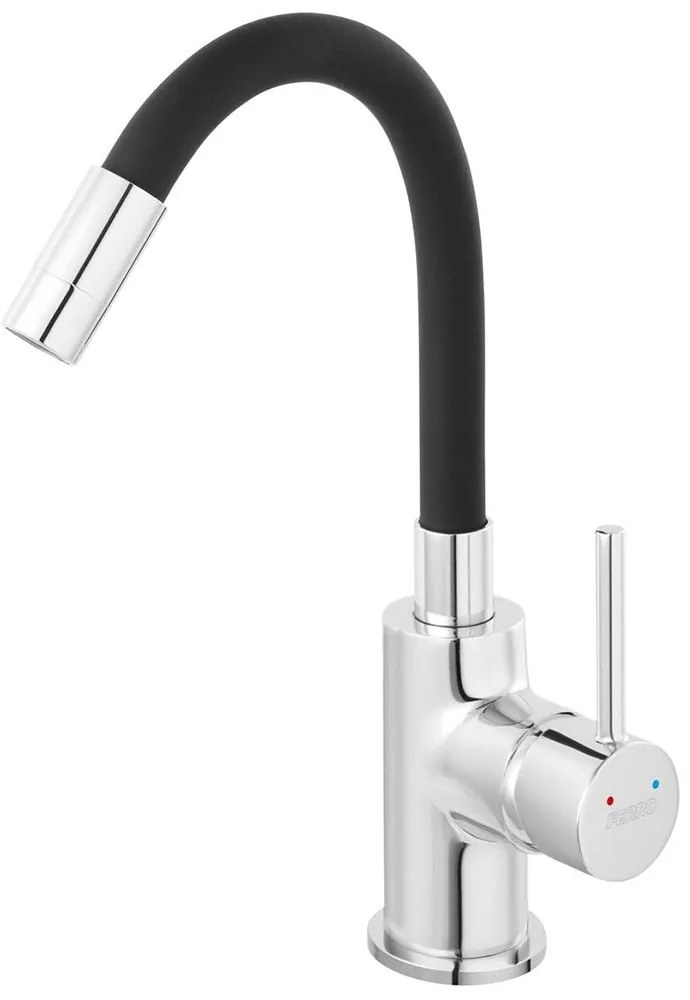 Μπαταρία Νιπτήρος Fiesta BFI2FB Chrome Ferro Κεραμικό,Ορείχαλκος