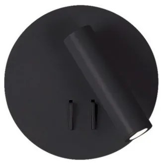 Απλίκα Φωτιστικό Τοίχου LED Μαύρο Moby 4188201 Viokef-4188201-Μαύρο 4188201