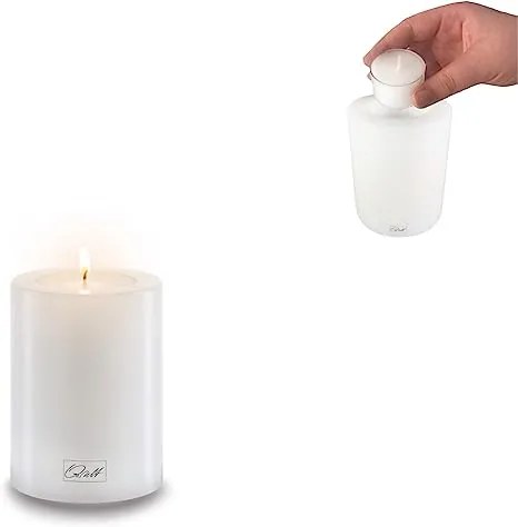 Tealight Holder QULT DESIGN 8cm X Ø6cm Farluce box Trend FTR0608-UK-0091