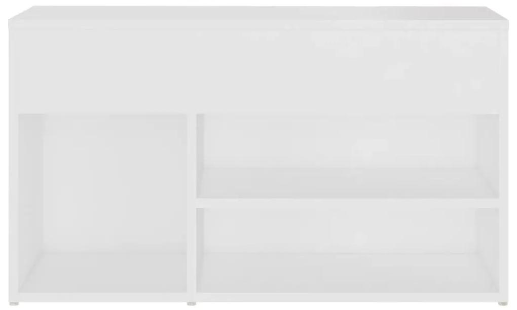 Παπουτσοθήκη Λευκή 80 x 30 x 45 εκ. από Μοριοσανίδα - Λευκό