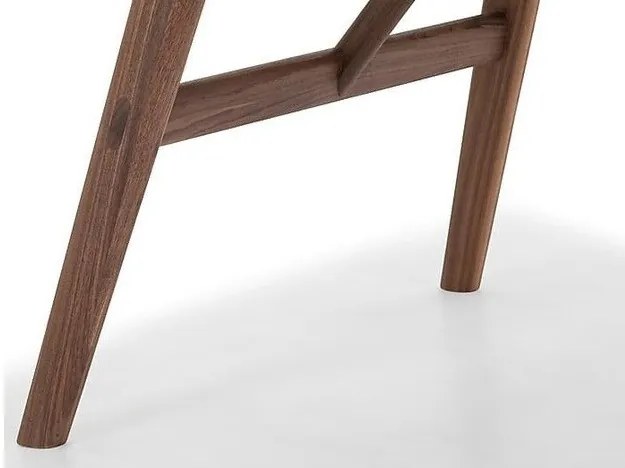 Τραπέζι Springfield B103, Καρυδί, 75x80x140cm, Φυσικό ξύλο καπλαμά, Ξύλο