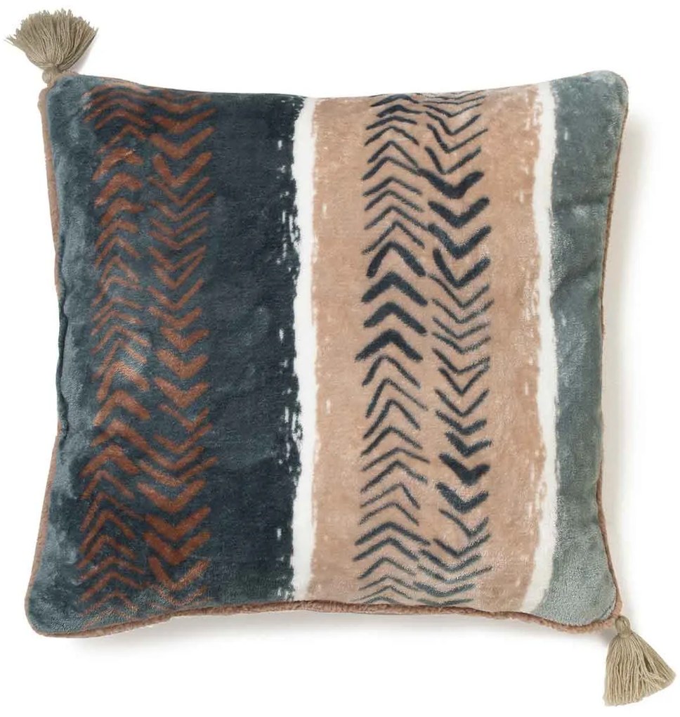 Διακοσμητικό Μαξιλάρι Fleece (45x45) Melinen Magpie Petrol