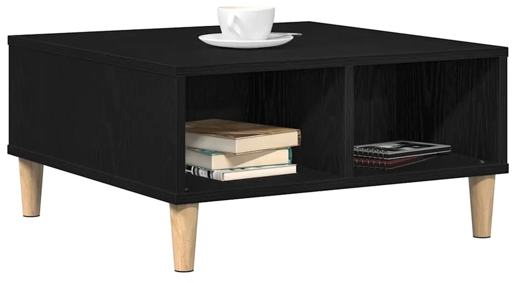 vidaXL Τραπεζάκι σαλονιού Μαύρη δρυς 60 x 60 x 30 cm