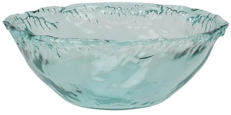 Μπωλ από ανακυκλωμένο γυαλί, 28x10.5cm, διάφανο