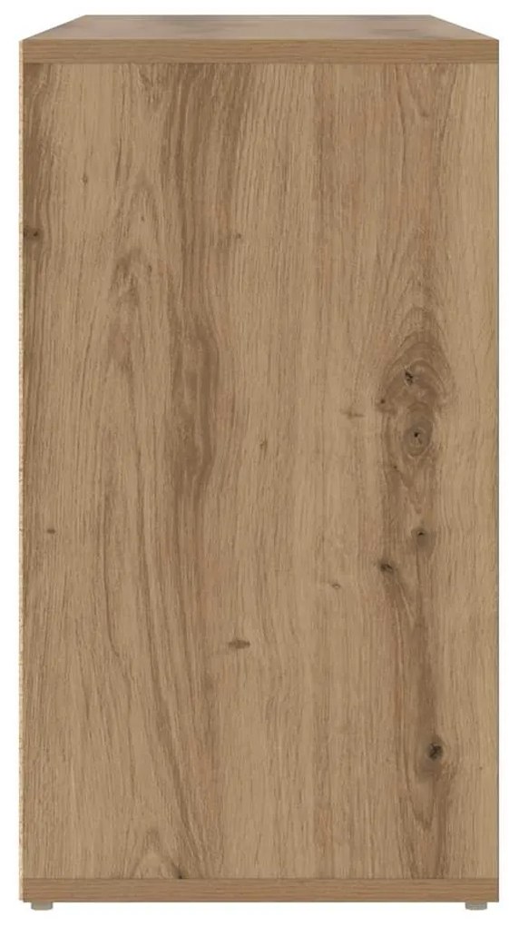 vidaXL Πάγκος για παπούτσια με ράφι artisan δρυς 103 x 30 x 54.5 εκ