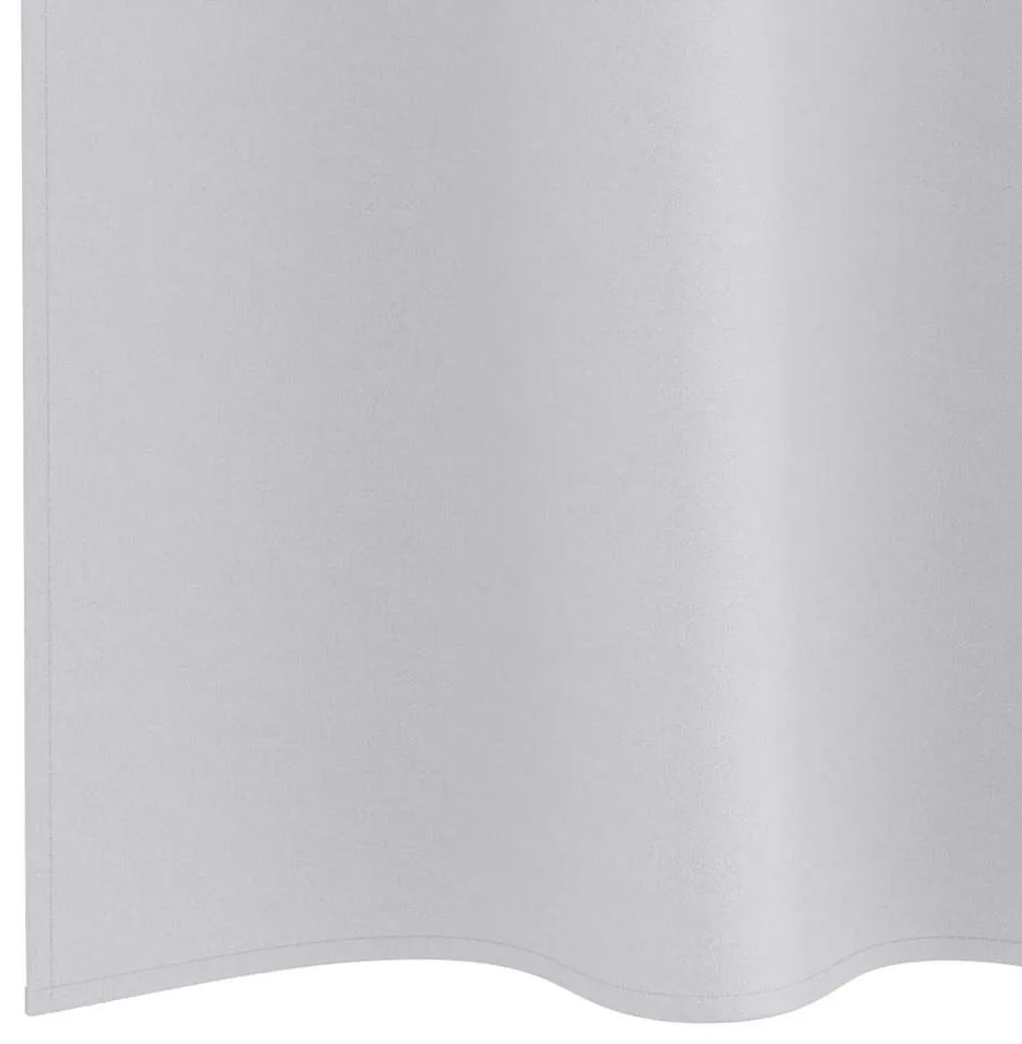 vidaXL Κουρτίνες Μαύρης Ύφανσης με Δαχτυλίδια 2 pcs Απαλό γκρι