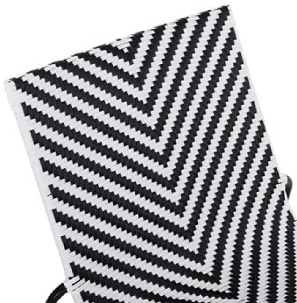 ΣΕΤ LOUNGE 3TMX ΕΞ.ΧΩΡΟΥ PONY HM21193.02 ΜΕΤΑΛΛΟ ΚΑΙ ΣΥΝΘ.RATTAN ΣΕ ΛΕΥΚΟ-ΜΑΥΡΟ