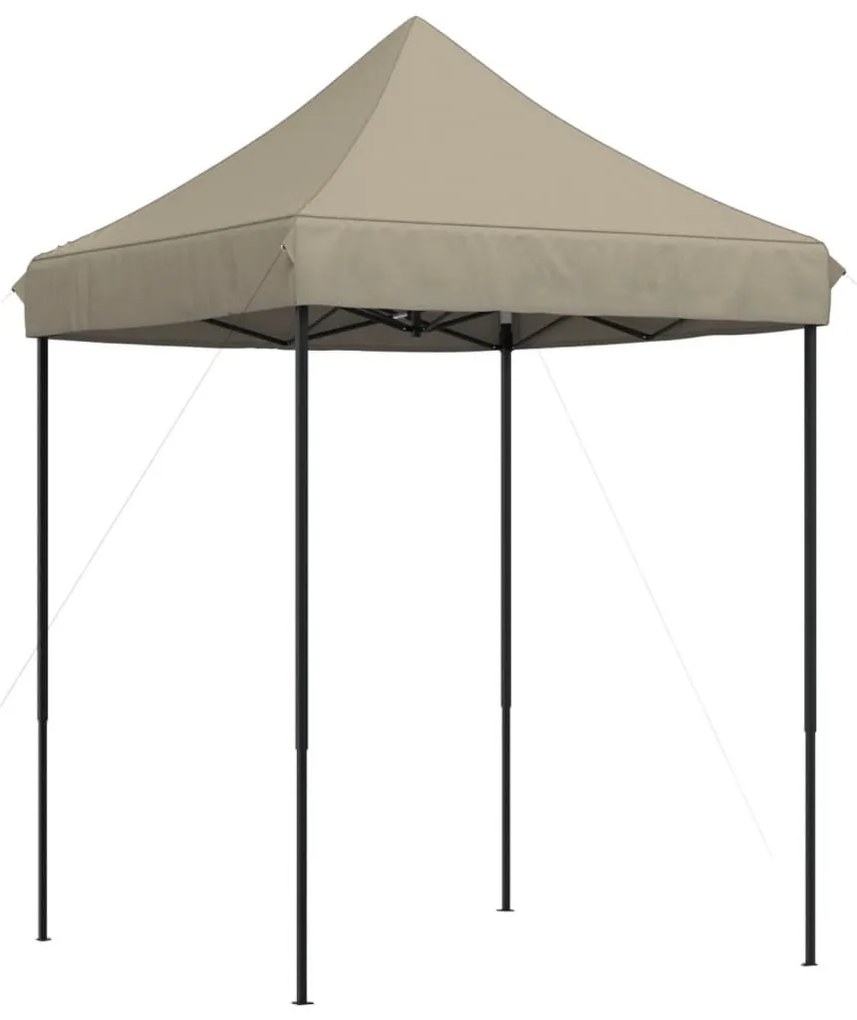 Τέντα Εκδηλώσεων Πτυσσόμενη Pop-Up Taupe 200x200x306 εκ. - Μπεζ-Γκρι