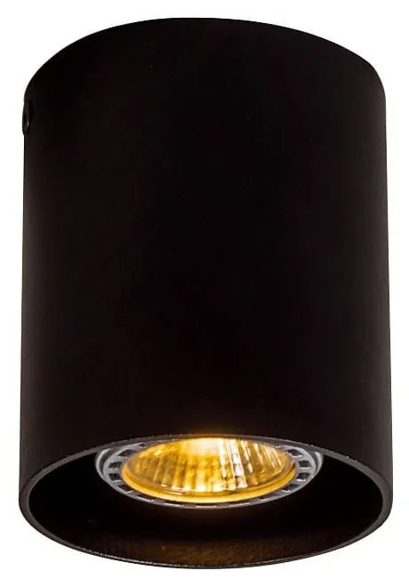 Φωτιστικό Οροφής - Σποτ Round Dice 4144201 Black Viokef Metal